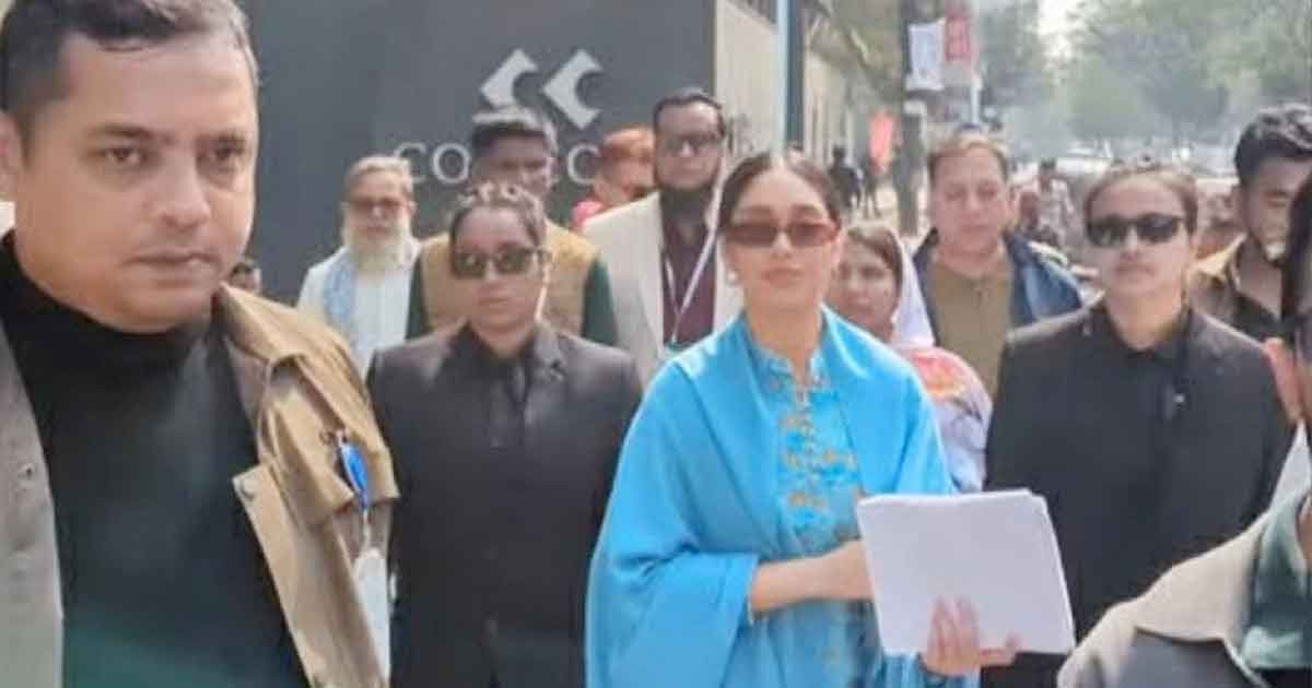 বাবার জন্য ভোট চাইলেন জাইমা রহমান