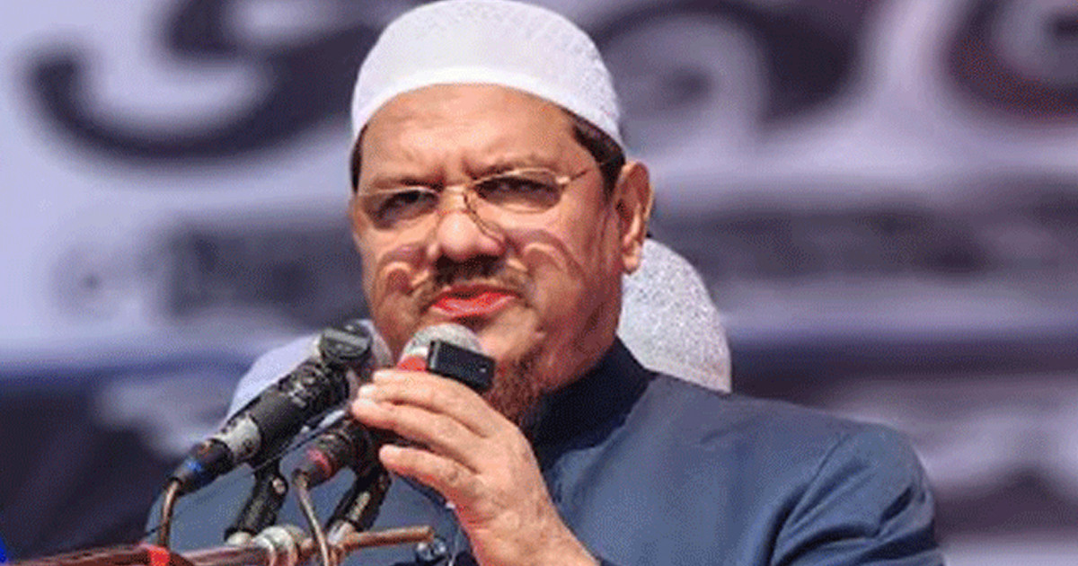 দাঁড়িপাল্লার এক পাল্লায় আমেরিকা, আরেক পাল্লায় ভারত: চরমোনাই পীর