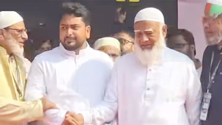 ক্ষমতায় গেলে নাহিদ ইসলাম মন্ত্রী করার ঘোষণা জামায়াত আমিরের