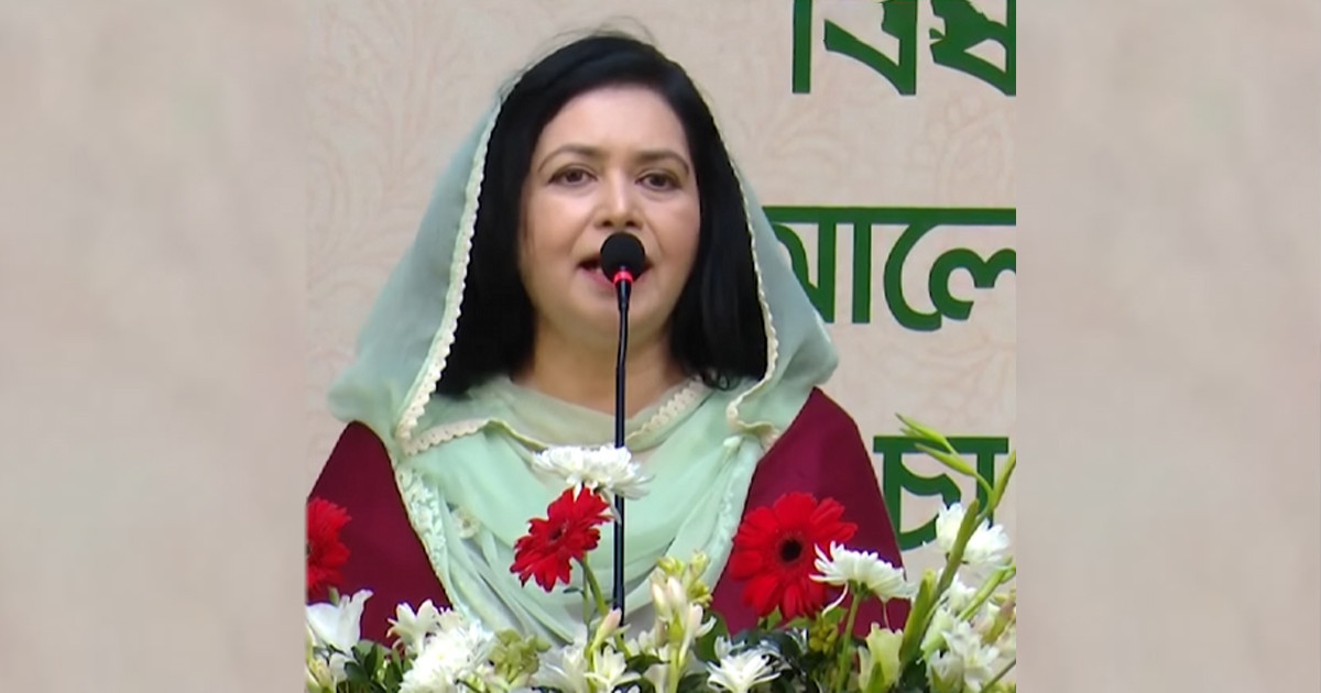 নারীর ক্ষমতায়ন ছাড়া দেশের টেকসই উন্নয়ন সম্ভব নয়: জুবাইদা রহমান