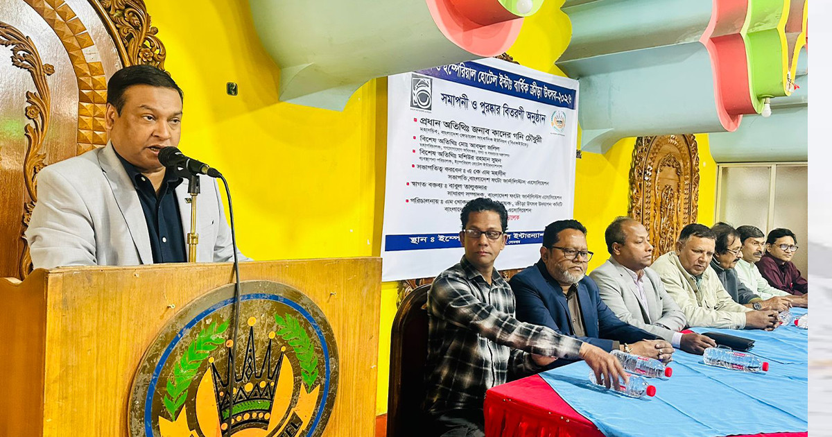 খেলাধুলা শৃঙ্খলা, আনুগত্য ও দেশপ্রেম শেখায়: কাদের গনি চৌধুরী