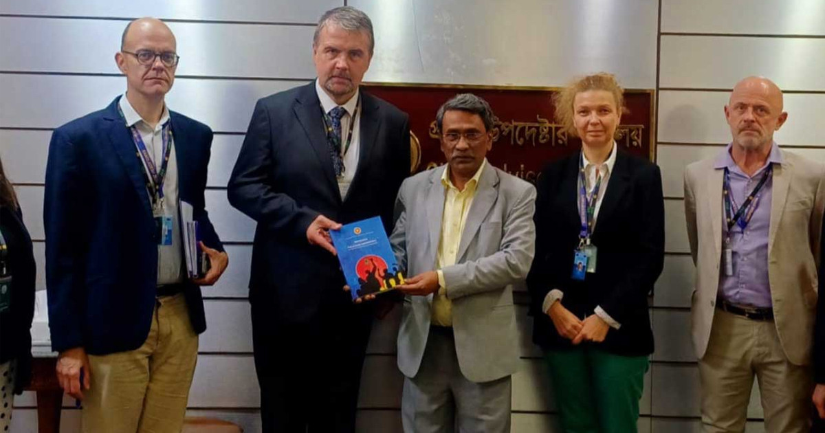 আলী রীয়াজের সঙ্গে ইইউ নির্বাচন পর্যবেক্ষণ দলের বৈঠক