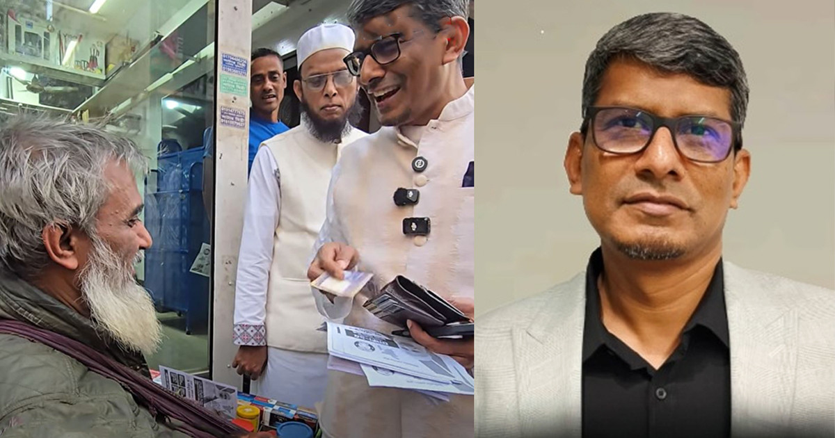 নির্বাচনি প্রচারণায় হকারকে টাকা দেওয়ার বিষয়ে যা বললেন শাহরিয়ার কবির