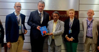 আলী রীয়াজের সঙ্গে ইইউ নির্বাচন পর্যবেক্ষণ দলের বৈঠক