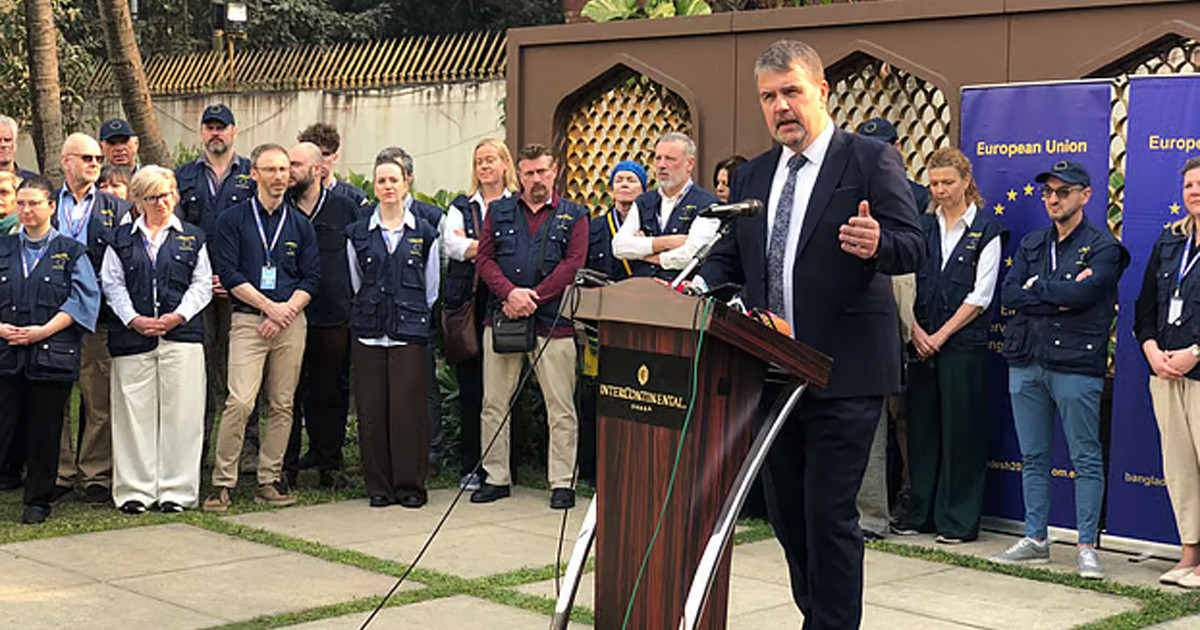 নির্বাচনের পরিবেশ ‘অত্যন্ত ইতিবাচক’: ইইউ নির্বাচন পর্যবেক্ষণ মিশনের প্রধান