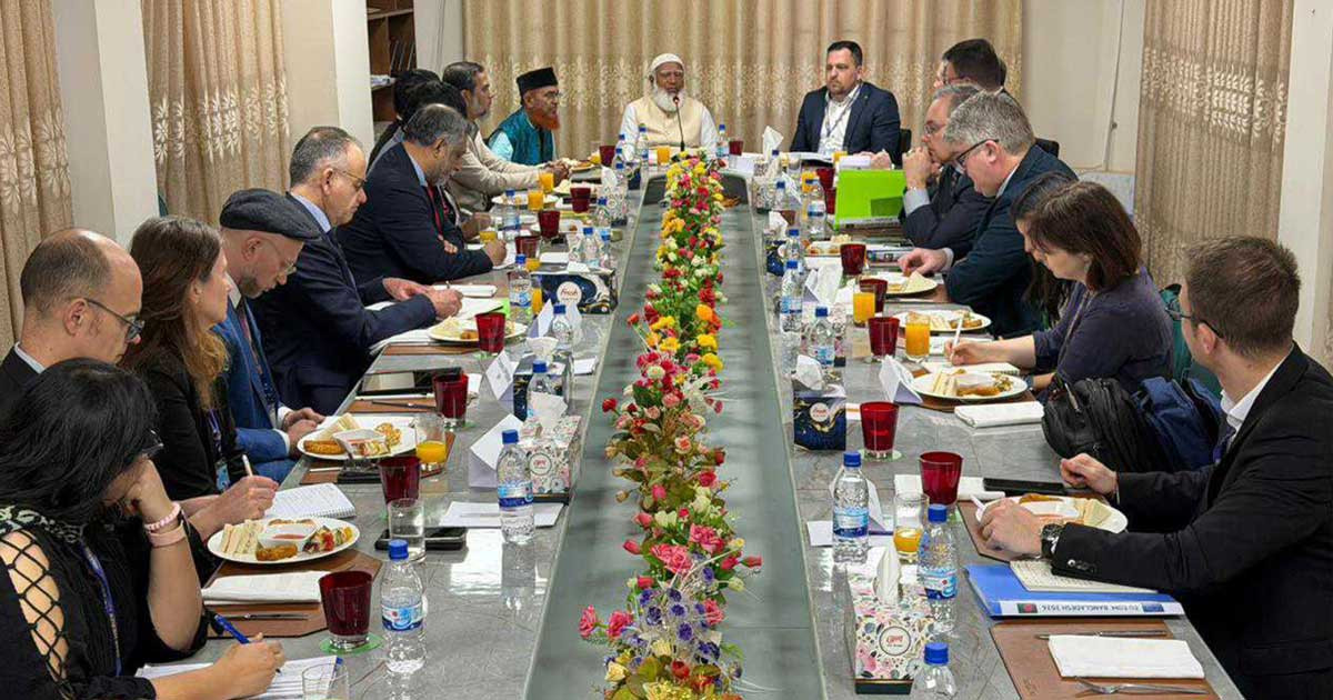 জামায়াত আমিরের সঙ্গে ইইউ’র প্রধান পর্যবেক্ষকের সাক্ষাৎ