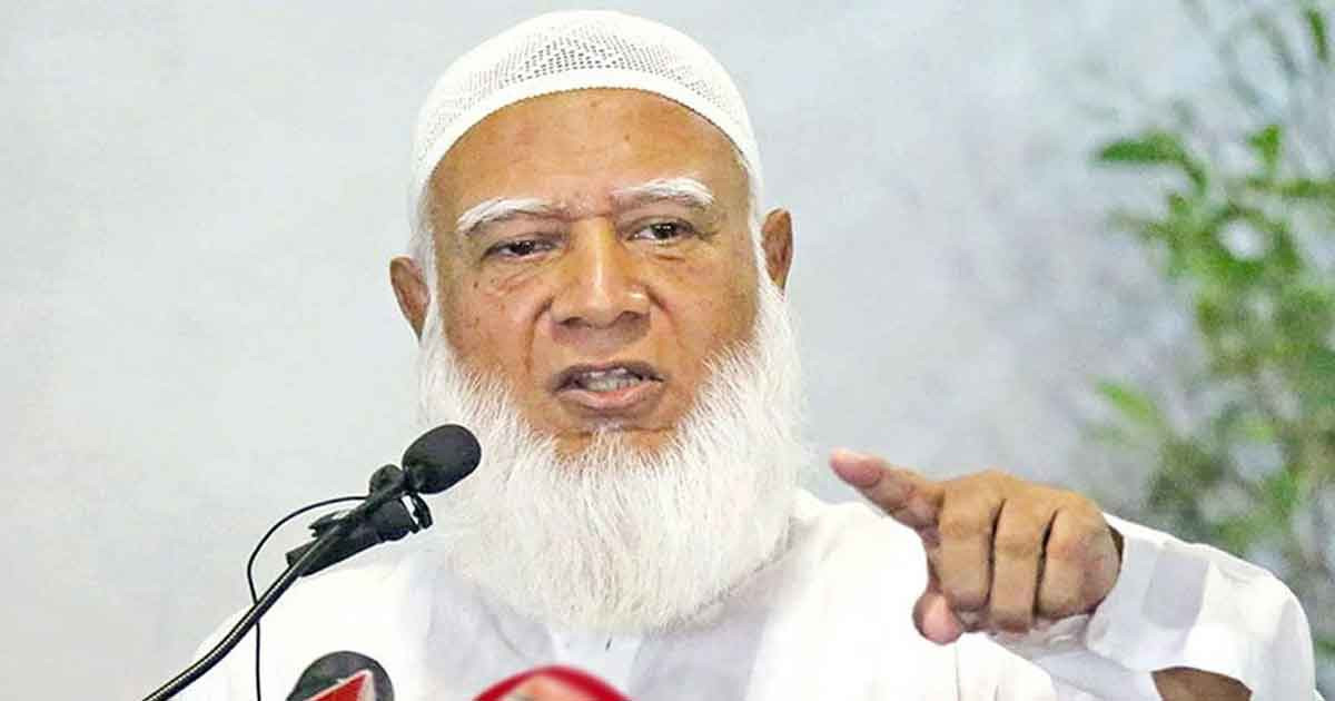 জামায়াত আমিরের অভিযোগ