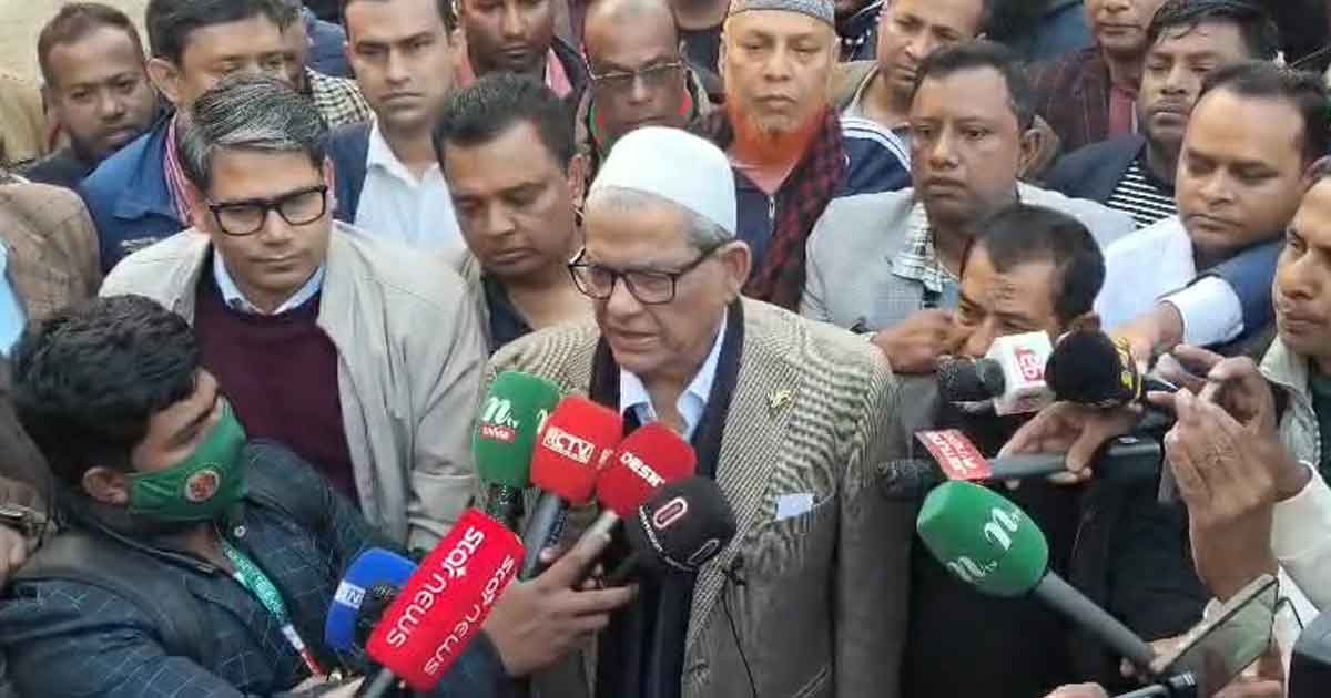 বাংলাদেশে গণতন্ত্রের যাত্রা নতুনভাবে শুরু হলো : মির্জা ফখরুল