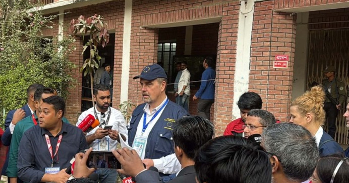 বাংলাদেশের গণতন্ত্রের জন্য আজ বড় দিন: ইইউ পর্যবেক্ষক দলের প্রধান