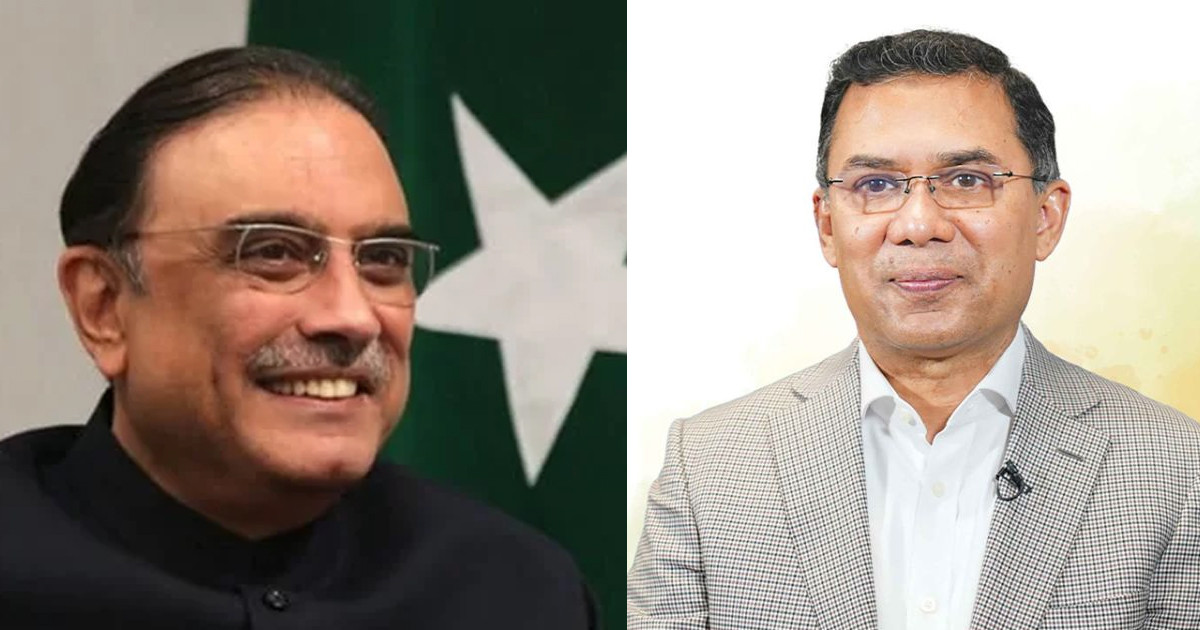 বিএনপি ও তারেক রহমানকে শুভেচ্ছা জানালেন পাকিস্তানের প্রেসিডেন্ট