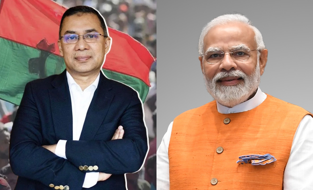 তারেক রহমানকে অভিনন্দন জানালেন নরেন্দ্র মোদি