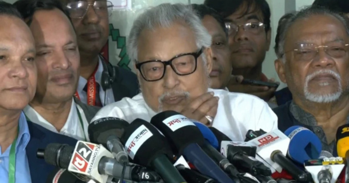 ৫ বছরের জন্য তাদের ভাগ্য তারেক রহমানের ওপর অর্পণ করেছেন জনগণ: নজরুল ইসলাম