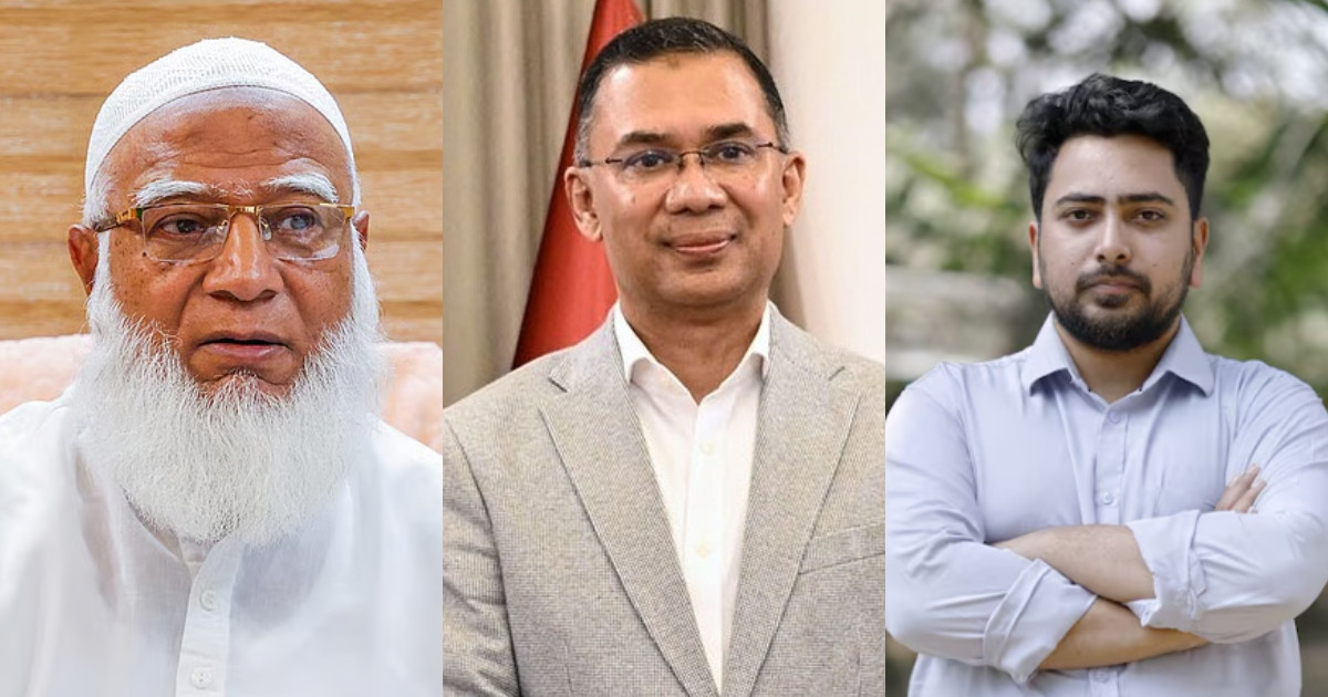 তারেক রহমান, শফিকুর রহমান ও নাহিদ ইসলামের সঙ্গে প্রধান উপদেষ্টার ফোনালাপ