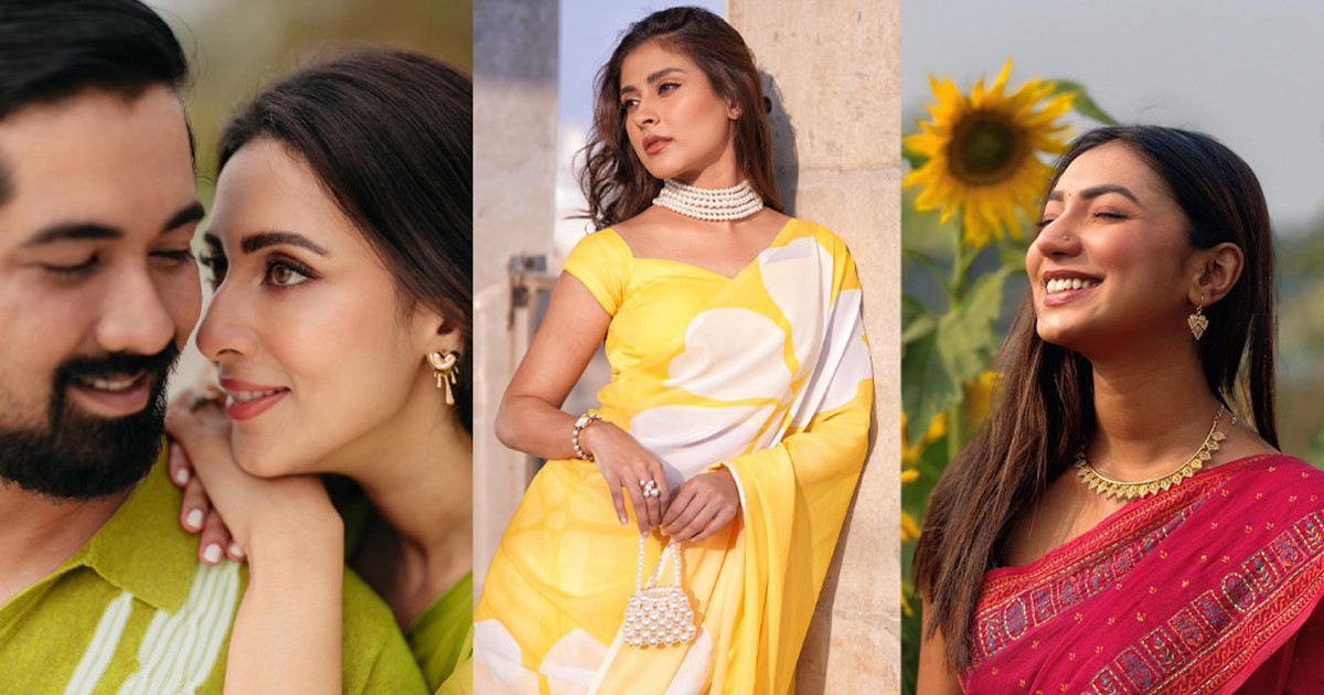 বসন্ত ও ভালোবাসায় রঙিন তারকারা