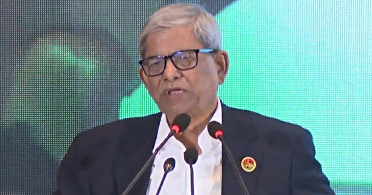 নির্বাচনে গণতন্ত্রের বিজয় হয়েছে: মির্জা ফখরুল