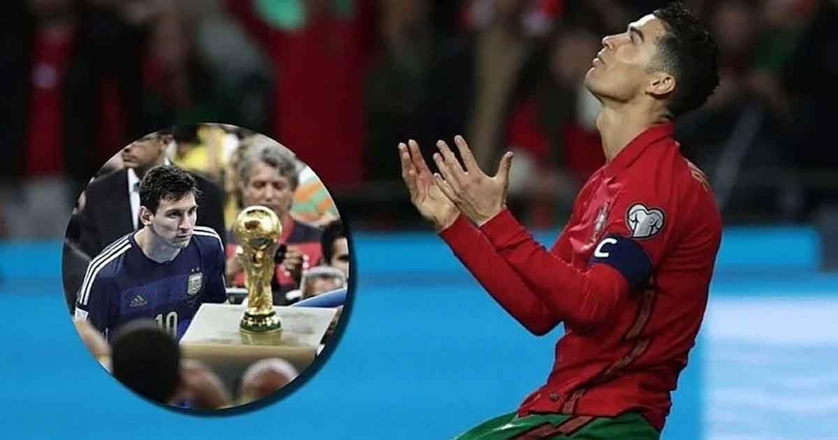 রোনালদো প্রার্থনা করেছিলেন, ‘মেসি যেন বিশ্বকাপ জিততে না পারে’