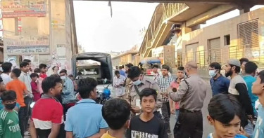 গাজীপুরে ফুটওভার ব্রিজ থেকে অর্ধগলিত মরদেহ উদ্ধার