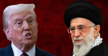 খামেনির সঙ্গে সরাসরি বসে কথা বলতে চান ট্রাম্প