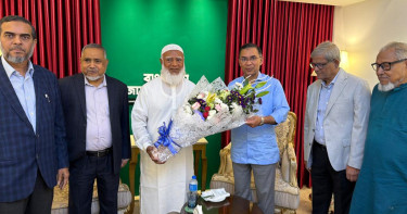 জামায়াত আমিরের বাসায় তারেক রহমান