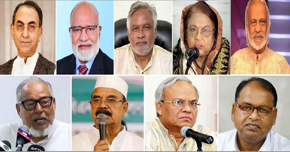 মন্ত্রিপরিষদে জায়গা হয়নি বিএনপির যেসব জ্যেষ্ঠ নেতার
