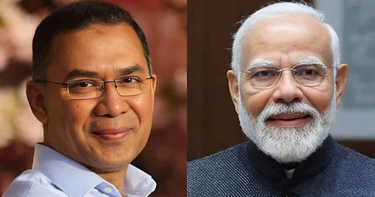 প্রধানমন্ত্রী তারেক রহমান ও তার পরিবারকে ভারত সফরের আমন্ত্রণ মোদির