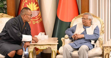 প্রধান উপদেষ্টার সঙ্গে ভুটানের প্রধানমন্ত্রীর সাক্ষাৎ