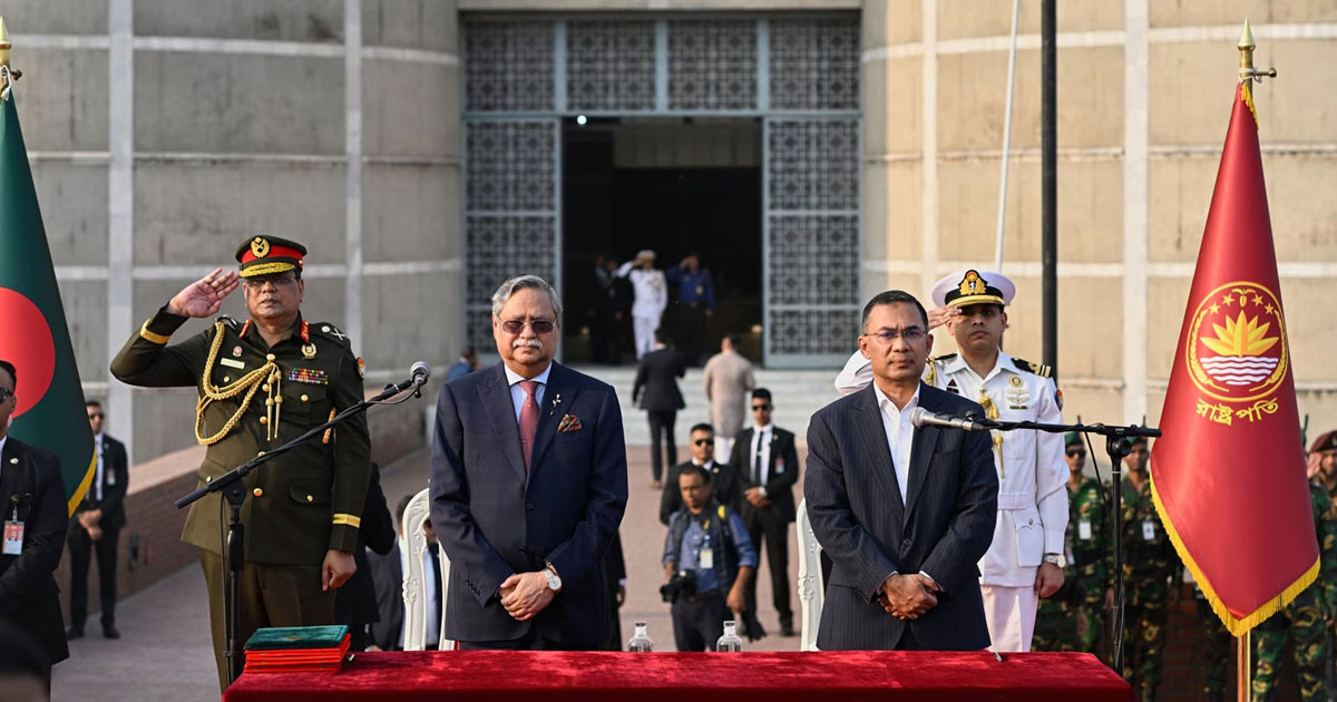 আজ জাতীয় স্মৃতিসৌধে শ্রদ্ধা জানাবেন নতুন প্রধানমন্ত্রী