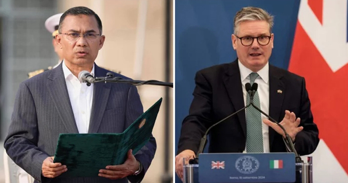 তারেক রহমানকে ব্রিটিশ প্রধানমন্ত্রীর অভিনন্দন