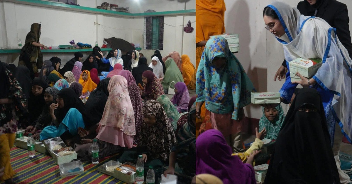 ১৪টি এতিমখানা-মাদ্রাসায় মাসজুড়ে ইফতার-সেহরি সরবরাহ করবেন জাইমা রহমান