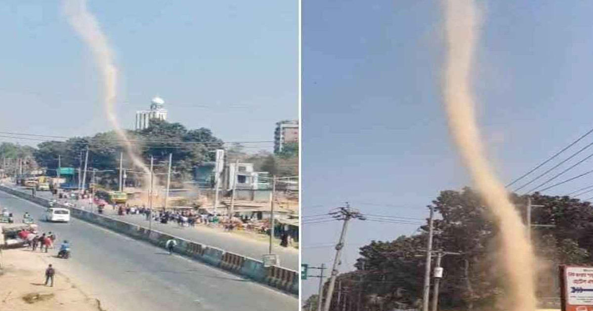 ধামরাইয়ে টর্নেডো নয়, ছিল স্বল্পস্থায়ী ‘ধূলিঘূর্ণি’