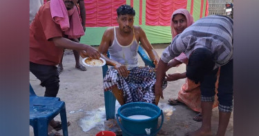 দুধ দিয়ে গোসল করে জীবনে আর বিয়ে না করার শপথ আনোয়ারের