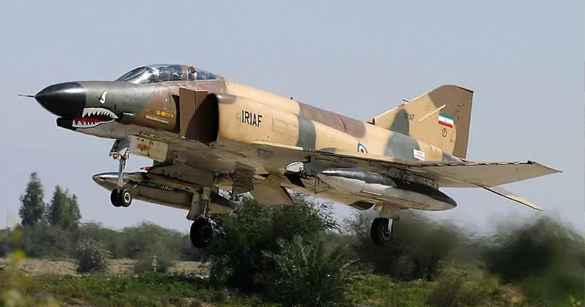 ইরানে এফ-৪ যুদ্ধবিমান বিধ্বস্ত, পাইলট নিহত