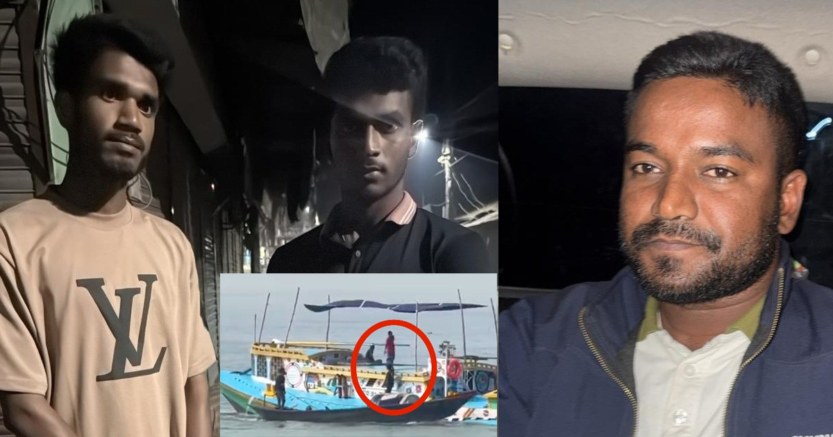পদ্মা নদীতে নৌযানে চাঁদাবাজির ভিডিও ভাইরাল