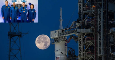 পাঁচ দশক পর আবার চাঁদের পথে মানুষ, সময় জানাল নাসা