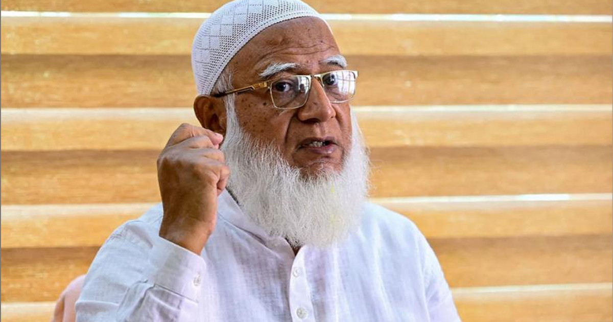 ভোরে জামায়াত আমিরের দুই বাক্যের স্ট্যাটাস ভাইরাল