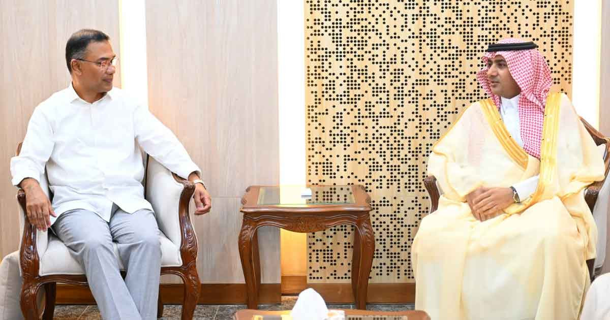 প্রধানমন্ত্রীর সঙ্গে সৌদি রাষ্ট্রদূতের সাক্ষাৎ