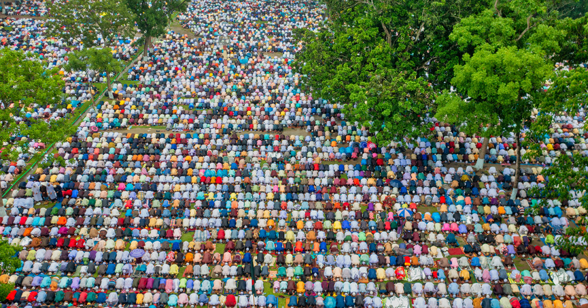 শোলাকিয়ায় ১৯৯তম ঈদুল ফিতরের জামাত সকাল ১০টায়