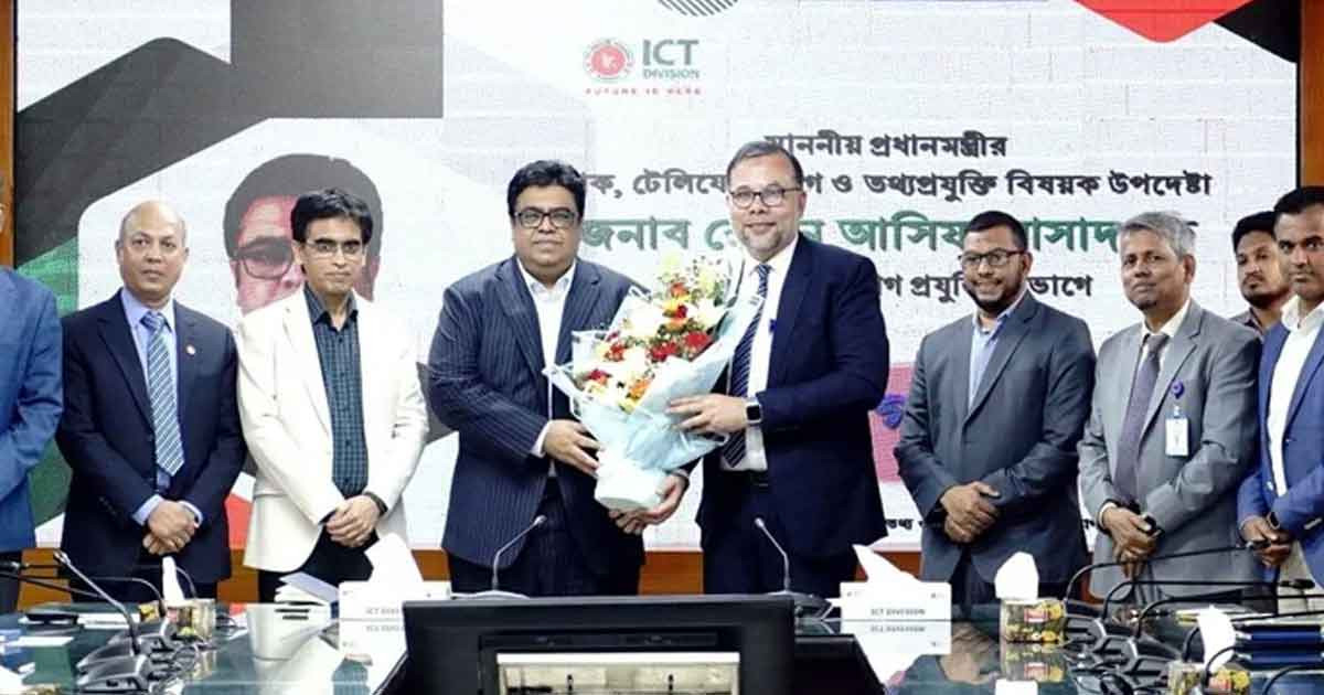 মন্ত্রণালয়ের দায়িত্ব গ্রহণ করলেন রেহান আসিফ আসাদ