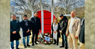 প্যারিসে প্রবাসীদের আন্তর্জাতিক মাতৃভাষা দিবস উদযাপন