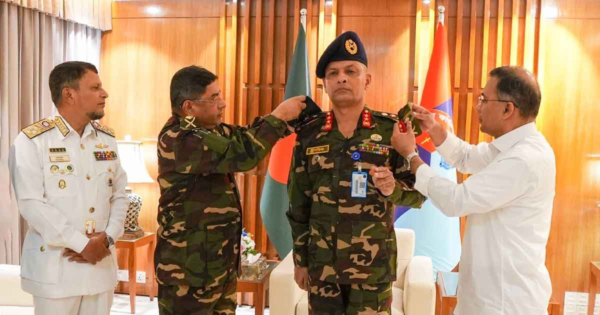 সশস্ত্র বাহিনী বিভাগের নতুন প্রিন্সিপাল স্টাফ অফিসারের দায়িত্বভার গ্রহণ