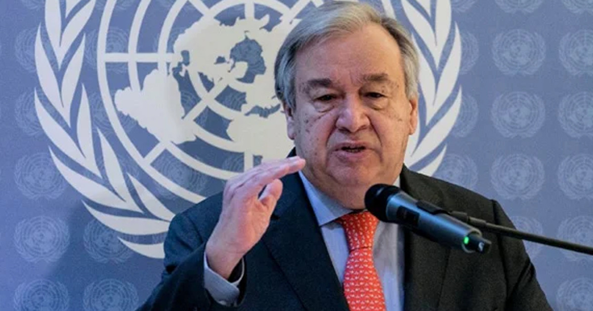 বৈশ্বিক স্থিতিশীলতায় হুমকি ‘বলপ্রয়োগের শাসন’: জাতিসংঘ মহাসচিব