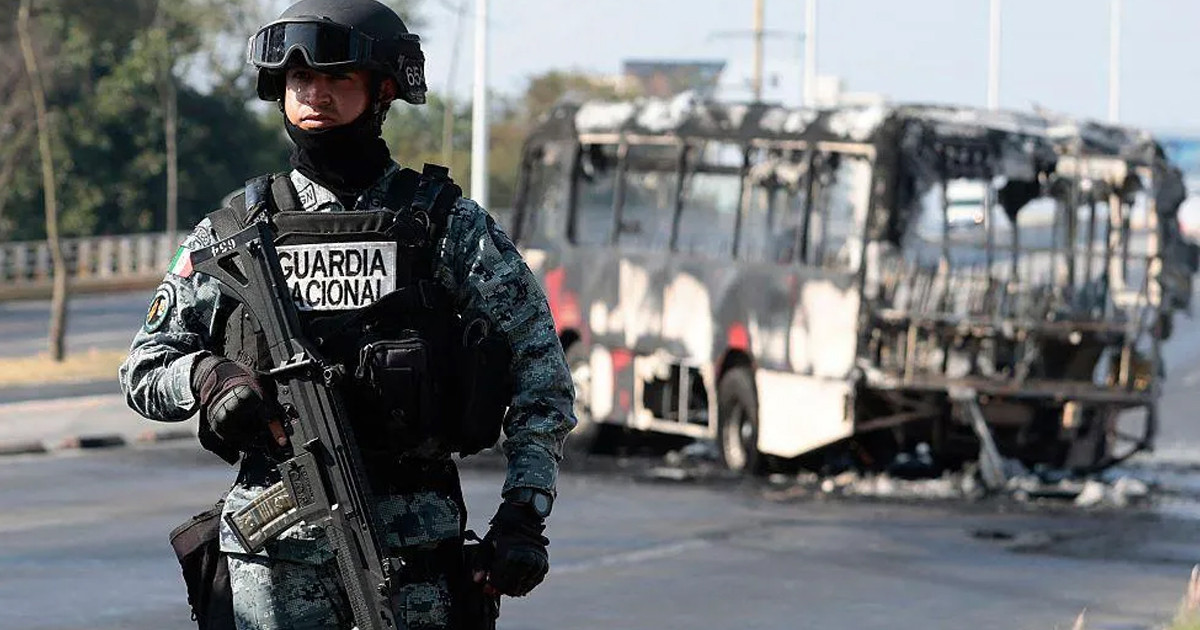 মেক্সিকোজুড়ে সহিংসতা ছড়িয়ে পড়েছে, নিরাপত্তা বাহিনীর ২৫ সদস্য নিহত