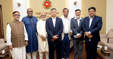 স্বরাষ্ট্রমন্ত্রীর সঙ্গে নবনিযুক্ত ছয় সিটি প্রশাসকের সৌজন্য সাক্ষাৎ