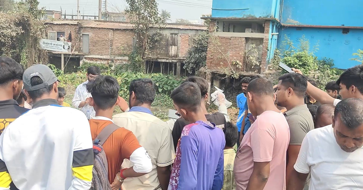 কালীগঞ্জে রেললাইনের পাশে যুবকের মরদেহ