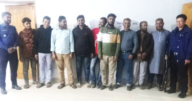 কুমিল্লার বুড়িচংয়ে সড়কে চাঁদাবাজি, গ্রেপ্তার ১১