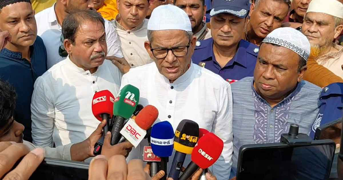 পুলিশ হত্যার বিষয়টি দ্রুত তদন্ত করা হবে: মির্জা ফখরুল