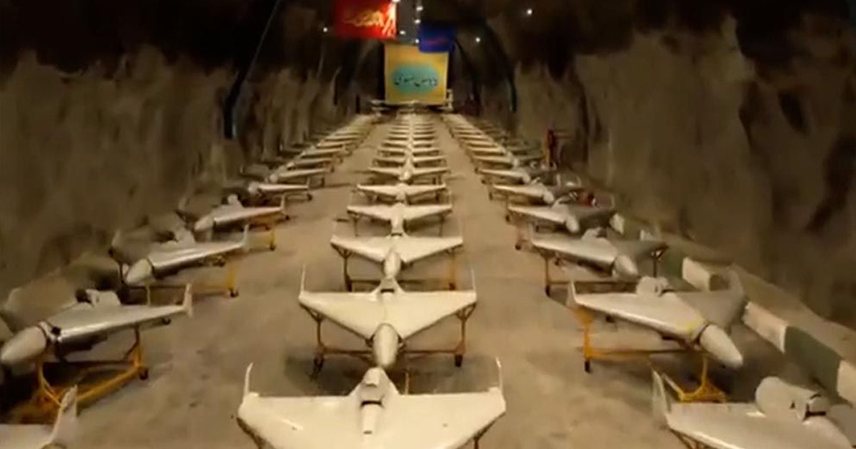মাটির নিচে সুড়ঙ্গে ড্রোনঘাঁটির ভিডিও প্রকাশ ইরানের