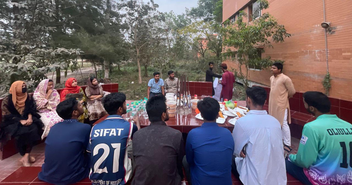 বসুন্ধরা শুভসংঘ ববি শাখার উদ্যোগে বিশ্ববিদ্যালয় জীবনে ধর্মীয় মূলবোধের গুরুত্ব নিয়ে আলোচনা