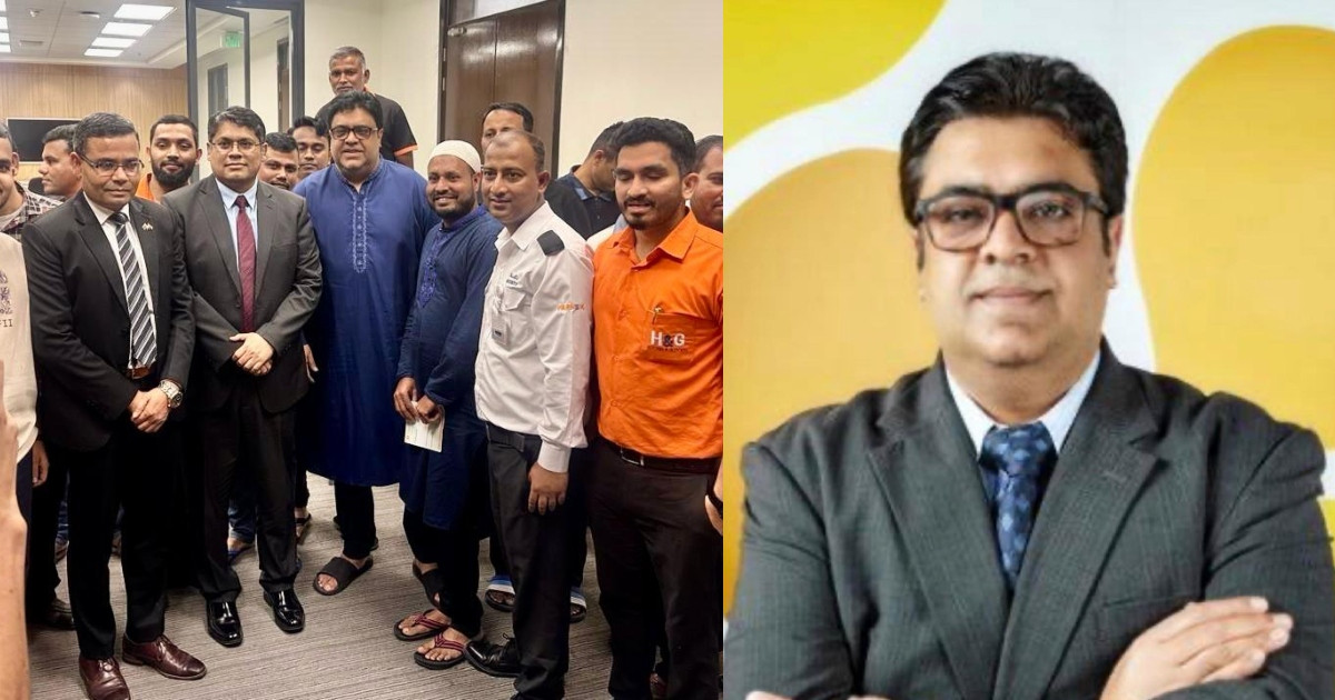 দুবাইয়ে ফারনেক ভিলেজ লেবার ক্যাম্প পরিদর্শন করলেন উপদেষ্টা রেহান