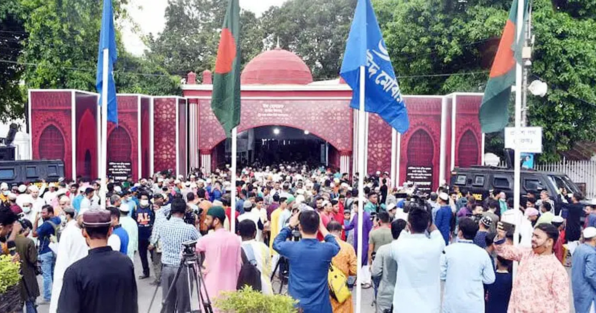 ঈদুল ফিতরের প্রধান জামাত সকাল সাড়ে ৮টায়